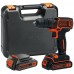 BLACK & DECKER BDCDC18K1B Akkuschrauber Bohrschrauber 18V 1.5Ah + Akku & Ladegerät