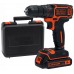 Black & Decker BDCDC18K-QW Akkuschrauber Bohrschrauber (1x1,5Ah/18V) Koffer