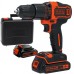 Black & Decker BDCHD18KB Akku-Schlagbohrschrauber (2x1,5Ah/18V)