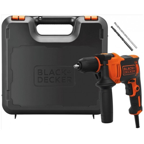 Black & Decker BEH550K Bohrmaschine (17Nm/550W), koffer