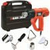 Black&Decker KX2001K Heißluftgebläse 2000W 50-450/90-600°C, koffer