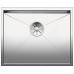 BLANCO Unterbauspüle ZEROX 500-U Edelstahl Steelart | InFino Ablauf | 521589