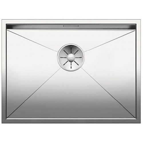 BLANCO Einbauspüle ZEROX 550-IF/N Edelstahl Steelart InFino Ablauf 521590