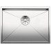 BLANCO Einbauspüle ZEROX 550-IF/N Edelstahl Steelart InFino Ablauf 521590