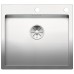 BLANCO Einbauspüle CLARON 500-IF/A Edelstahl Steelart | InFino Ablauf 521633