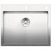BLANCO Einbauspüle CLARON 550-IF/A Edelstahl Steelart InFino Ablauf 521639