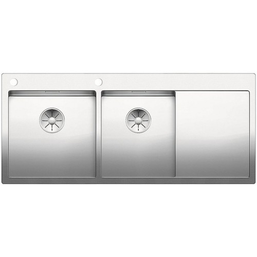 BLANCO Claron 8 S-IF Becken links, Steelart, InFino Ablauf, 521652