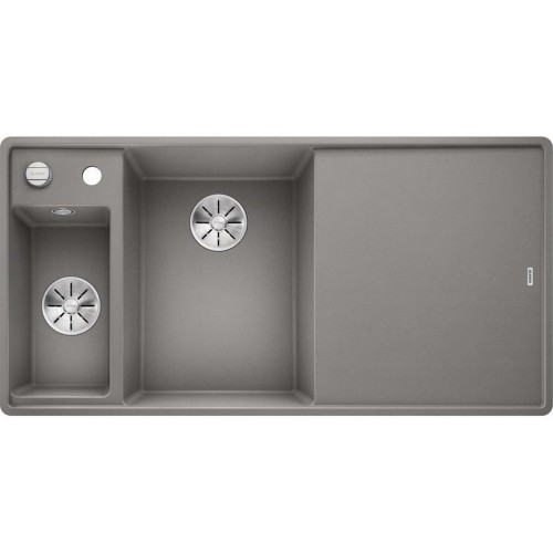 Axia III 6 S-F Silgranit PuraDur, Farbe alumetallic, Glasschneidbrett,InFino Ablauf 524671 Axia III 6 S-F Silgranit PuraDur, Farbe alumetallic, Glasschneidbrett,InFino Ablauf 524671