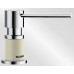 BLANCO Spülmittelspender LATO Silgranit-Look zweifarbig jasmin/chrom 525812