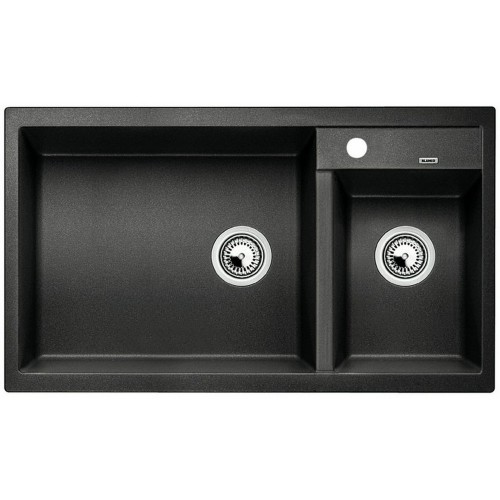 BLANCO Einbauspüle METRA 9 Silgranit schwarz 525936