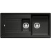 BLANCO ZIA 6 S Silgranit schwarz doppelseitiges Design 526021