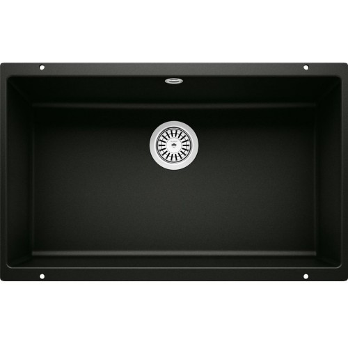 BLANCO Rotan 700 - Silgranitspüle, 730x460 mm, Schwarz 526099 BLANCO Rotan 700 - Silgranitspüle, 730x460 mm, Schwarz 526099