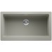 BLANCO VINTERA XL 9-UF Granitspüle SILGRANIT perlgrau 526104