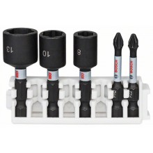 BOSCH Impact Control Schrauberbit- und Steckschlüssel-Set, 5tlg 2608522350