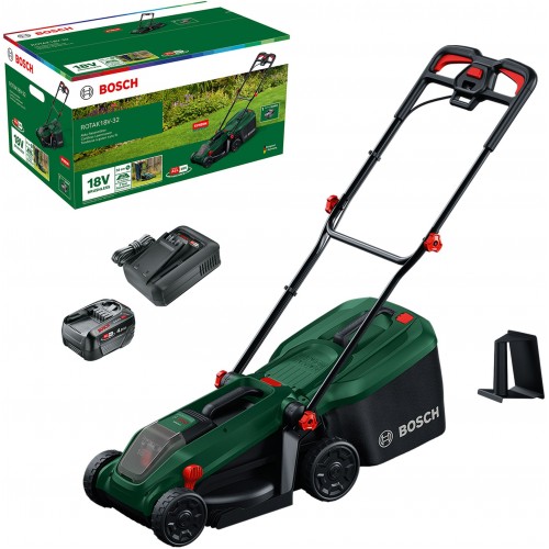 BOSCH ROTAK18V-32 Akku-Rasenmäher 06008B9P00 BOSCH ROTAK18V-32 Akku-Rasenmäher 06008B9P00