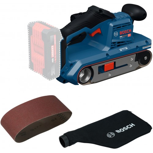 BOSCH GBS18V-75 PROFESSIONAL Akku-Bandschleifer, L-BOXX 06012C2001