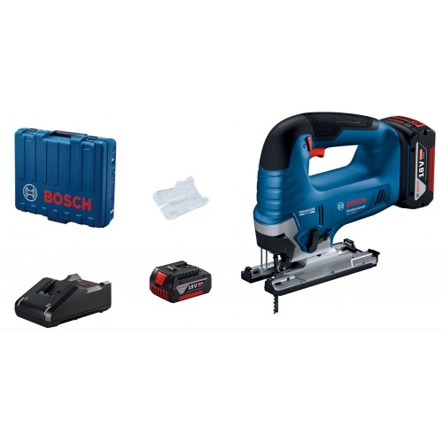 Bosch Akku-Oszillierende Säge GST 185-LI, 2x 4,0 Ah, Koffer 06015B3024