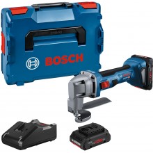 BOSCH GSC 18V-16 E Akku-Blechschere, 2x 4.0Ah, GAL 18V-40, L-BOXX 0601926301