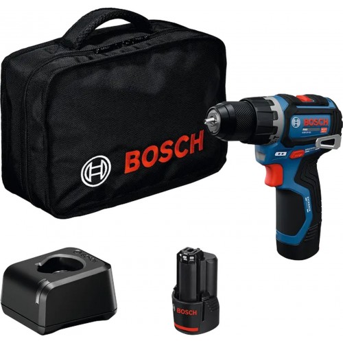 BOSCH GSB12V-32 PROFESSIONAL Akku-Schlagbohrschrauber, 2x 12V/2,0Ah, Tasche 06019G9503