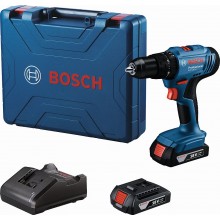 BOSCH GSB 183-LI PROFESSIONAL Akku-Schlagbohrschrauber, 2 × 2,0 Ah 06019K9100