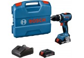 BOSCH GSB 18V-65 PROFESSIONAL Akku-Schlagbohrschauber, 2x 2.0Ah, L-Case 06019N3100