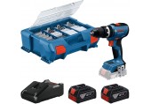 BOSCH GSB 18V-65 PROFESSIONAL Akku-Schlagbohrschauber, 2 x 4.0Ah, L-case 06019N3307