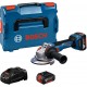 BOSCH GWS 18V-11 S PROFESSIONAL Akku-Winkelschleifer 06019N4002