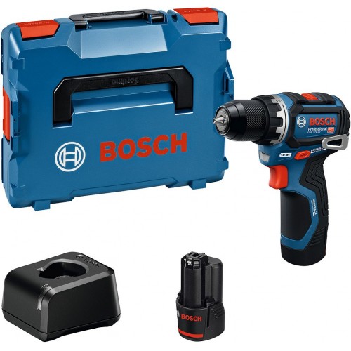 BOSCH GSR 12V-32 PROFESSIONAL Akku-Bohrschrauber, 2x 2.0Ah, L-Boxx 06019N7002