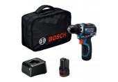 BOSCH GSR 12V-32 PROFESSIONAL Akku-Bohrschrauber, 2x 2.0Ah, Werkzeugtasche 06019N7003