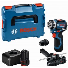 BOSCH GSR 12V-32 FC PROFESSIONAL Akku-Bohrschrauber, 2× 2,0 Ah, L-Boxx 06019N7104