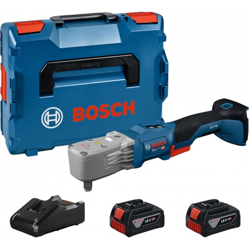 BOSCH GRS18V-330 PROFESSIONAL Akku-Drehschlagschrauber, 2x4,0Ah, L-BOXX 06019R9002