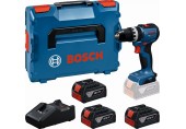 BOSCH GSB18V-52 PROFESSIONAL Akku-Schlagbohrschrauber, 3x 5,0Ah, L-BOXX 06019S0128