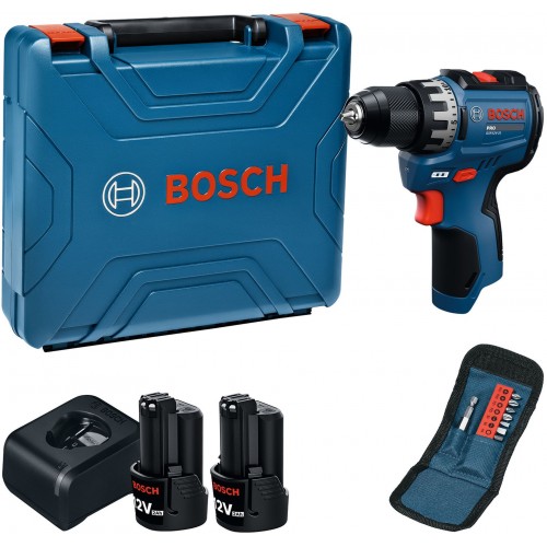 BOSCH GSR12V-31 PROFESSIONAL Akku-Bohrschrauber, 2x 12V/2,0Ah, Koffer 06019S6003 BOSCH GSR12V-31 PROFESSIONAL Akku-Bohrschrauber, 2x 12V/2,0Ah, Koffer 06019S6003