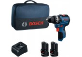 BOSCH GSB12V-31 PROFESSIONAL Akku-Schlagbohrschrauber, 2x 12V/2,0Ah, Tasche 06019S6102