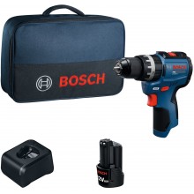 BOSCH GSB12V-31 PROFESSIONAL Akku-Schlagbohrschrauber, 1x 12V/2,0Ah, Tasche 06019S6105