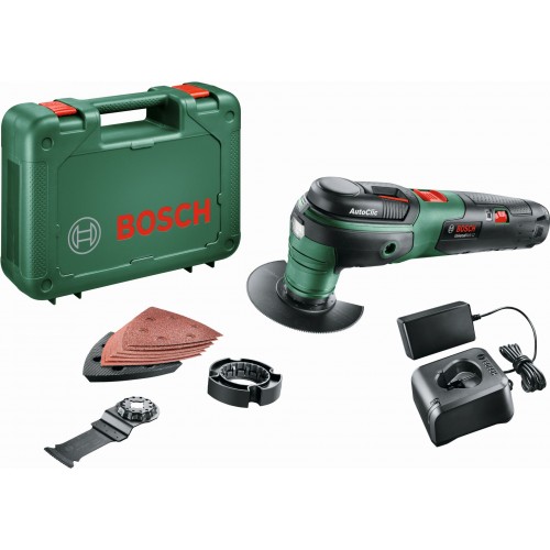 BOSCH UniversalMulti 12 Akku-Multifunktionswerkzeug, 1× 2,0 Ah 0603103001 BOSCH UniversalMulti 12 Akku-Multifunktionswerkzeug, 1× 2,0 Ah 0603103001