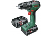 BOSCH UniversalImpact 18V-60(2x2,0Ah)+AL18V Akku-Zweigang-Schlagbohrschrauber 06039D7102