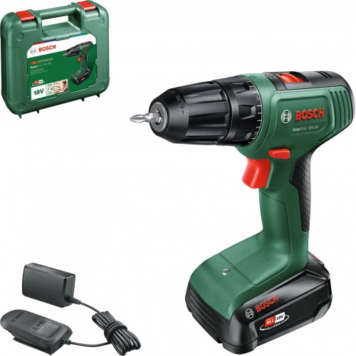 BOSCH EasyDrill 18V-38 (1x 1,5 Ah) + AL18V-20 Akku-Bohrschrauber 06039D8003