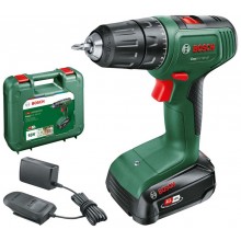 BOSCH EasyDrill 18V-40 (1x 2 Ah) + AL18V-20 Akku-Zweigang-Bohrschrauber 06039D8004