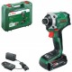 BOSCH UID 18V-210 Schlagschrauber mit 1× 2,0-Ah-Akku und Ladegerät 06039E7000