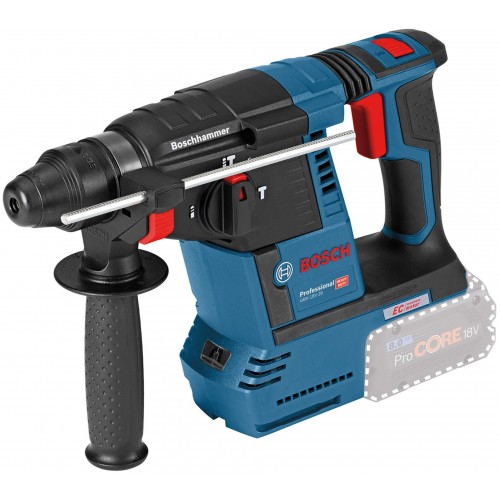 BOSCH GBH 18V-26 Professional Akku-Bohrhammer mit SDS-plus, 0611909000