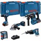 BOSCH GSB+GBH+GWS+GSA+GL+3×5+GAL PROFESSIONAL 18V-Set mit 5 Werkzeugen 0615A5007S