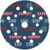 BOSCH EXPERT O780 Folienschleifscheibe, 125 mm, G150 2608902411