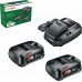 BOSCH Starter-Set 18 V (2 x 2,5 Ah + AL 1830 CV) 1600A011LD