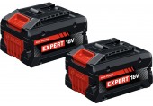 BOSCH EXPERT 2x EXBA18V-80 Akkupack 1600A0373D