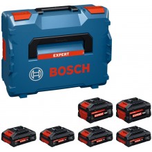 BOSCH EXPERT 4x EXBA18V-40 + 2xEXBA18V-80 Akkupack 1600A0373G