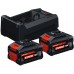 BOSCH EXPERT 4x EXBA18V-55 Akkupack 1600A0373P