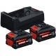 BOSCH EXPERT 4x EXBA18V-55 Akkupack 1600A0373P