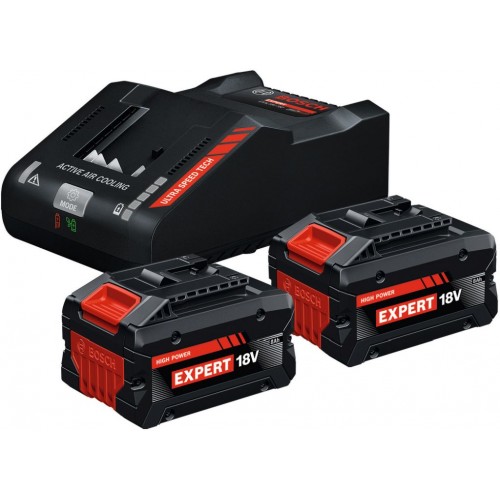 BOSCH Expert 2× EXBA18V-80 + EXAL18V-160 Starter-Set 1600A0373T