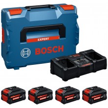 BOSCH EXPERT 2x EXBA18V-55 + 2x EXBA18V-80 + EXAL18V2-320 Starter-Set 1600A0373Y